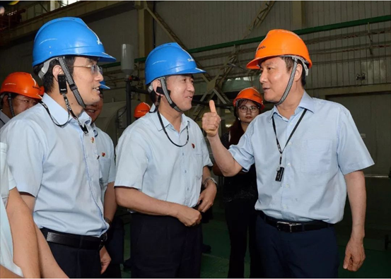 省总工会主席郭大为调研qwdb鉴黑担保网，为企业转型发展点赞！